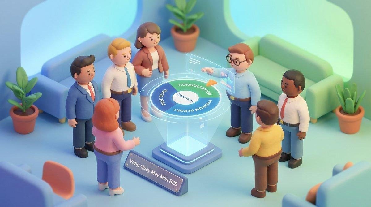 Case Study Thực Tế 2026: Thành Công Với Vòng Quay May Mắn B2B Cùng Gami.io.vn