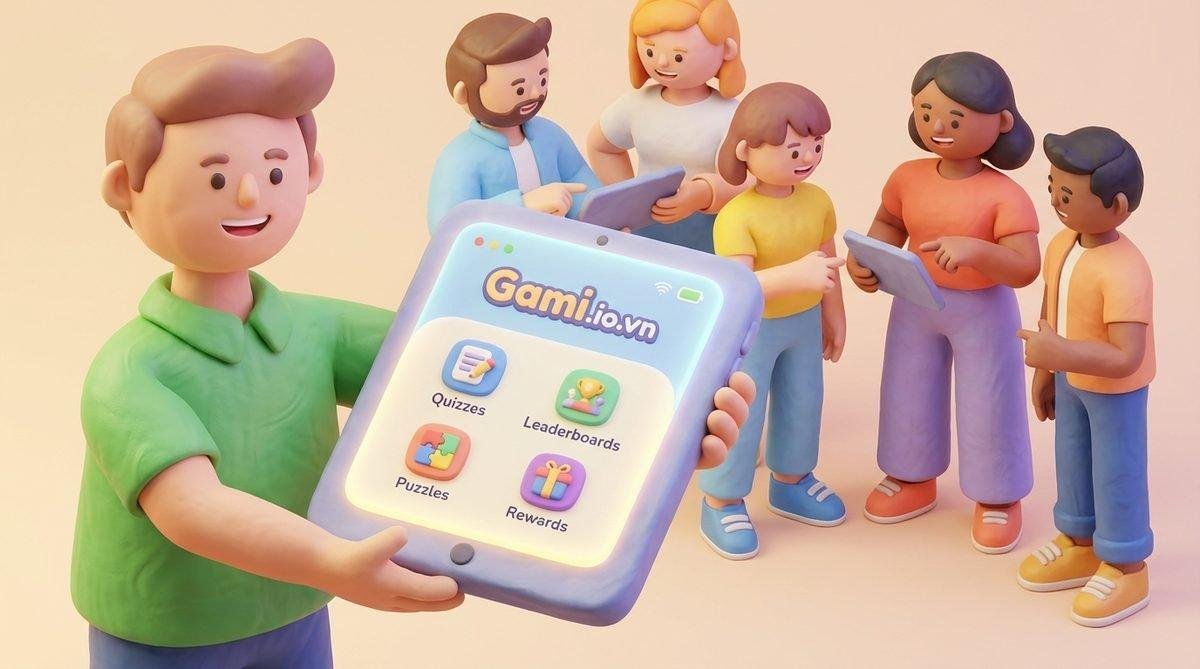 Gami.io.vn: Nền tảng Minigame sự kiện doanh nghiệp dễ dàng tùy chỉnh.