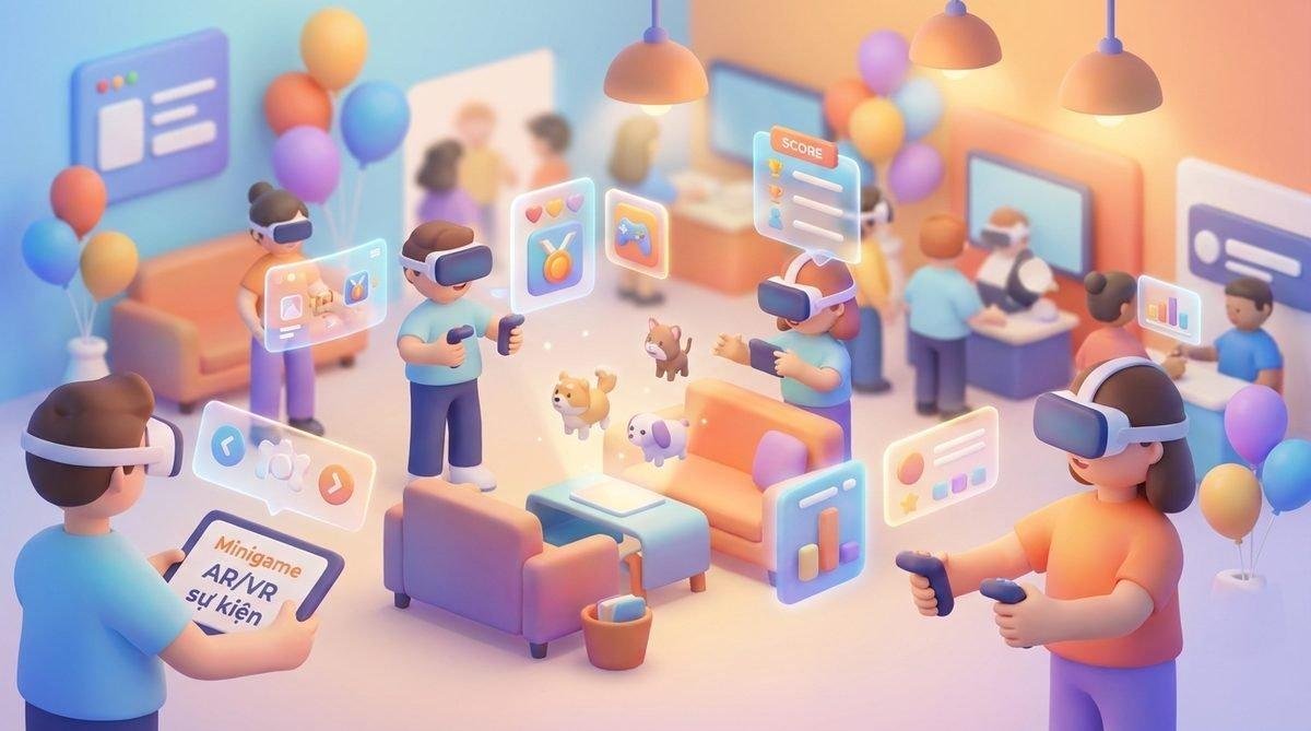 Minigame AR/VR sự kiện tiên tiến trên nền tảng Gami.io.vn