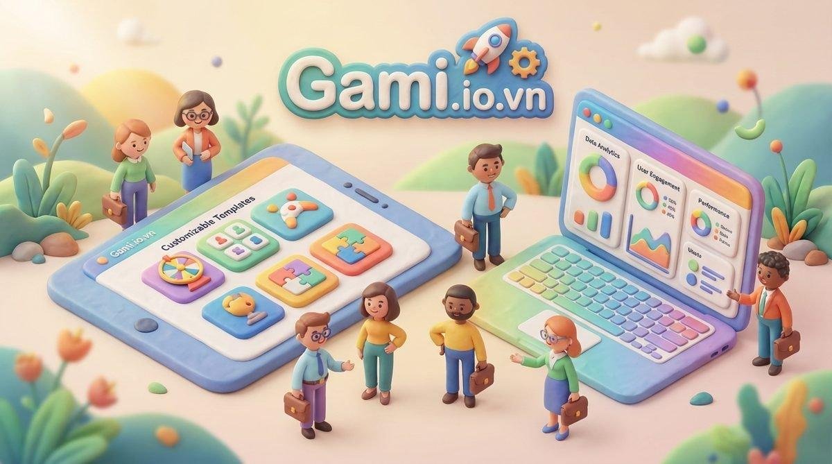 Gami.io.vn – Nền tảng Minigame Thu Thập Dữ Liệu hàng đầu cho doanh nghiệp